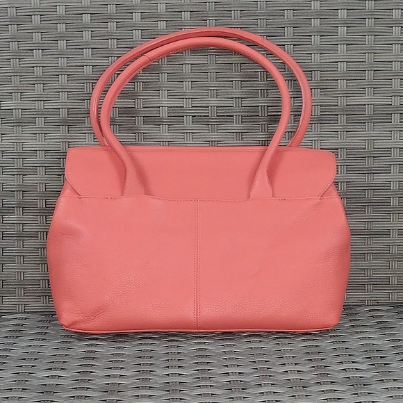 RADLEY LONDON Pink Satchel with Pebbled Texture - Picture 2 of 6